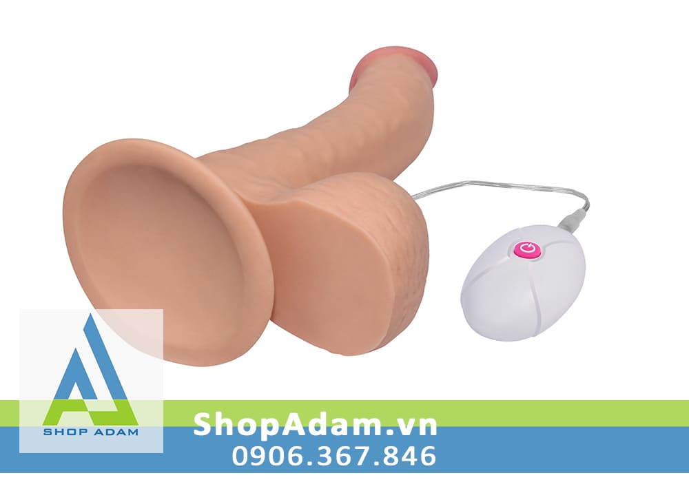 Dương vật giả gắn tường siêu rung Lovetoy 8.8 inch mềm mại an toàn giá tốt
