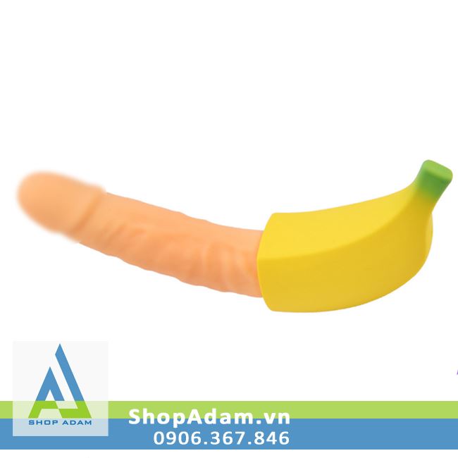 MOYLAN BANANA dương vật giả rung siêu mềm cảm giác thật