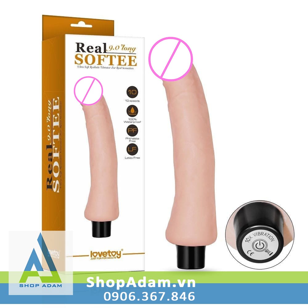 Dương vật giả Lovetoy Real 9 inch kích thích mạnh mẽ 