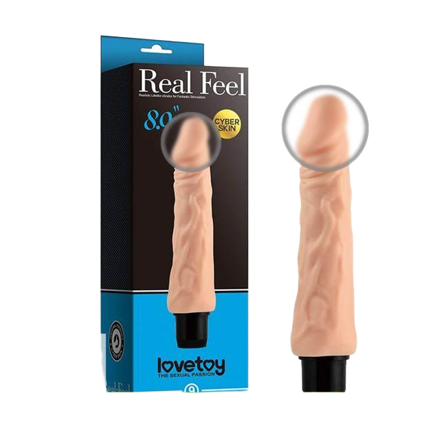 Dương vật giả giá rẻ siêu rung mền mịn như thật Lovetoy Real Feel