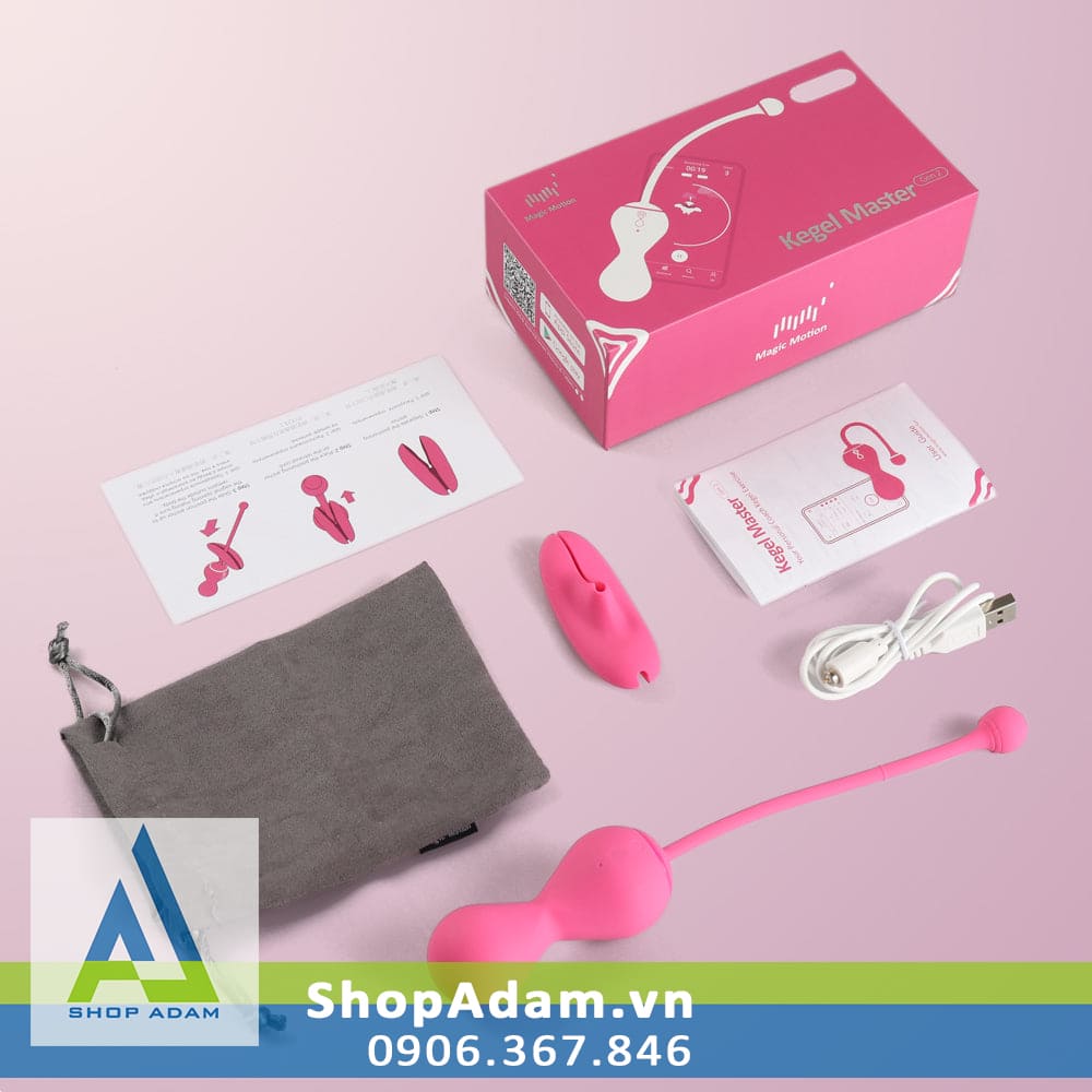 Bóng tập se khít vùng kín Magic Motion Kegel Master Gen 2 ứng dụng tiện lợi