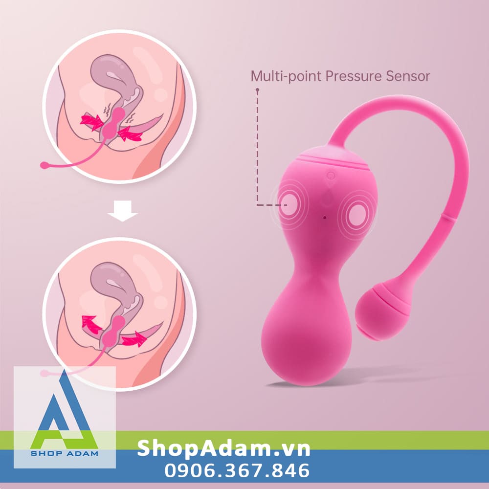 Bóng tập se khít vùng kín Magic Motion Kegel Master Gen 2 ứng dụng tiện lợi