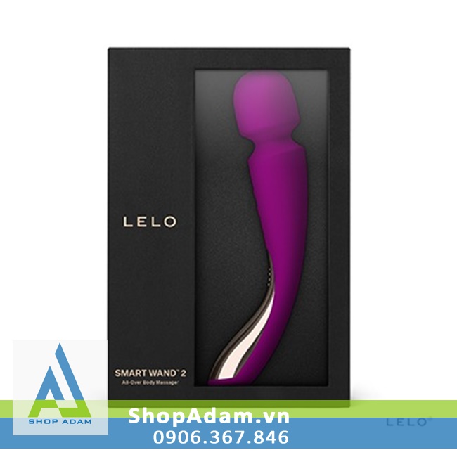 Lelo Smart Wand 2 Medium chày rung cao cấp, siêu mạnh, kích thích âm đạo