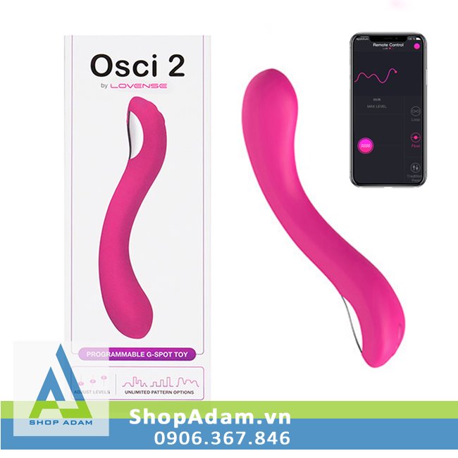Lovense Osci 2 Máy Rung Điểm G Cao Cấp Điều Khiển Qua App Lovense Osci 2 Máy Rung Điểm G Cao Cấp Điều Khiển Qua App