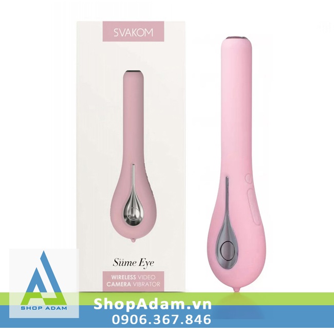 Svakom Siime Eye sex toy nữ cao cấp camera soi 6 chế độ rung silicon mềm 