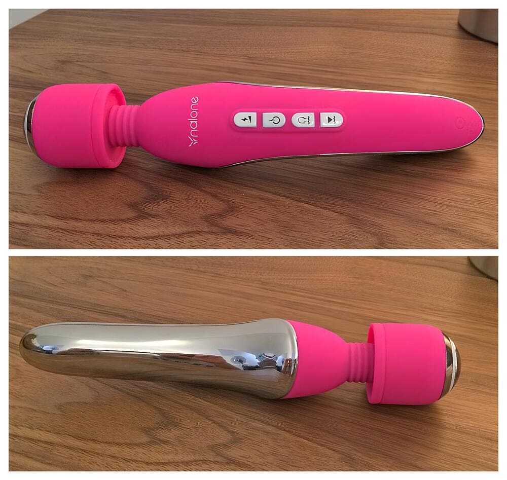 Chày Rung Điện 2 Đầu Nhật Bản Massage Toàn Thân Tăng Khoái Cảm