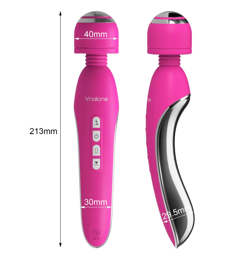 Chày Rung Điện 2 Đầu Nhật Bản Massage Toàn Thân Tăng Khoái Cảm