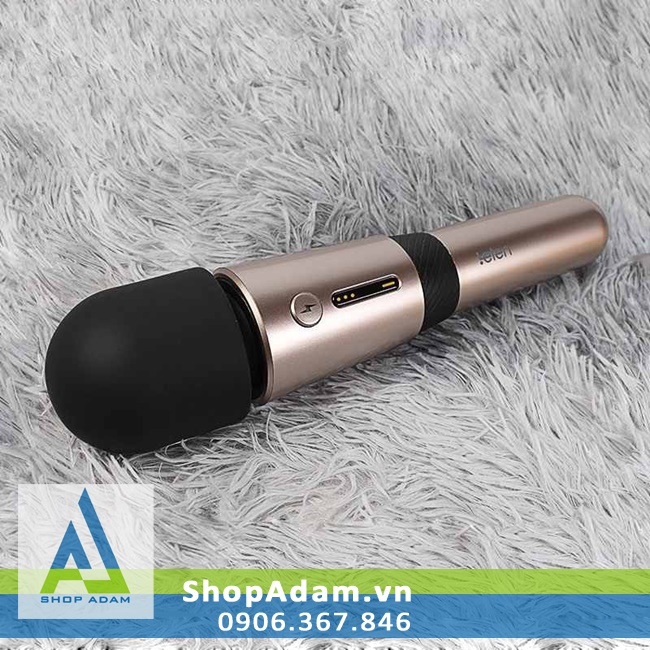 Chày Rung Leten Lightning Massage Âm Vật Có Sưởi Ấm
