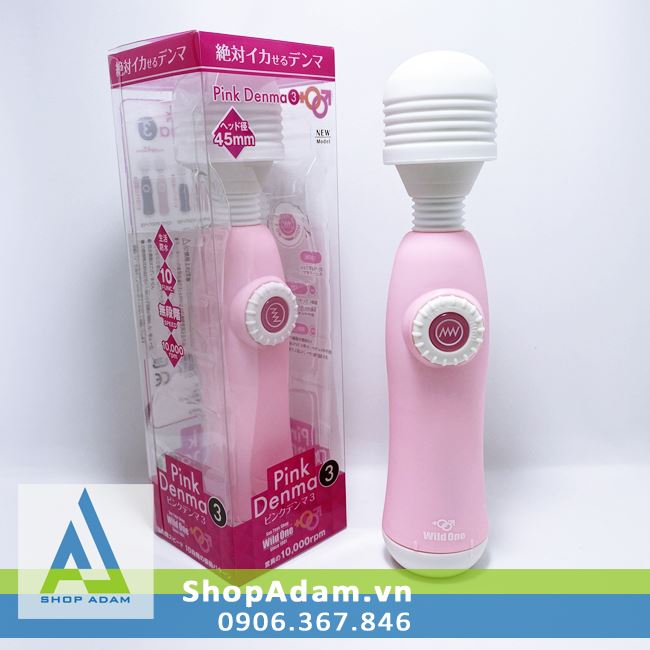 Chày rung massage Pink Denma 3 Nhật Bản giảm đau toàn thân