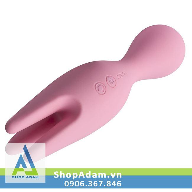 Máy rung Svakom Nymph 2 đầu kích thích điểm G ngực cực sướng Máy rung Svakom Nymph 2 đầu kích thích điểm G ngực cực sướng