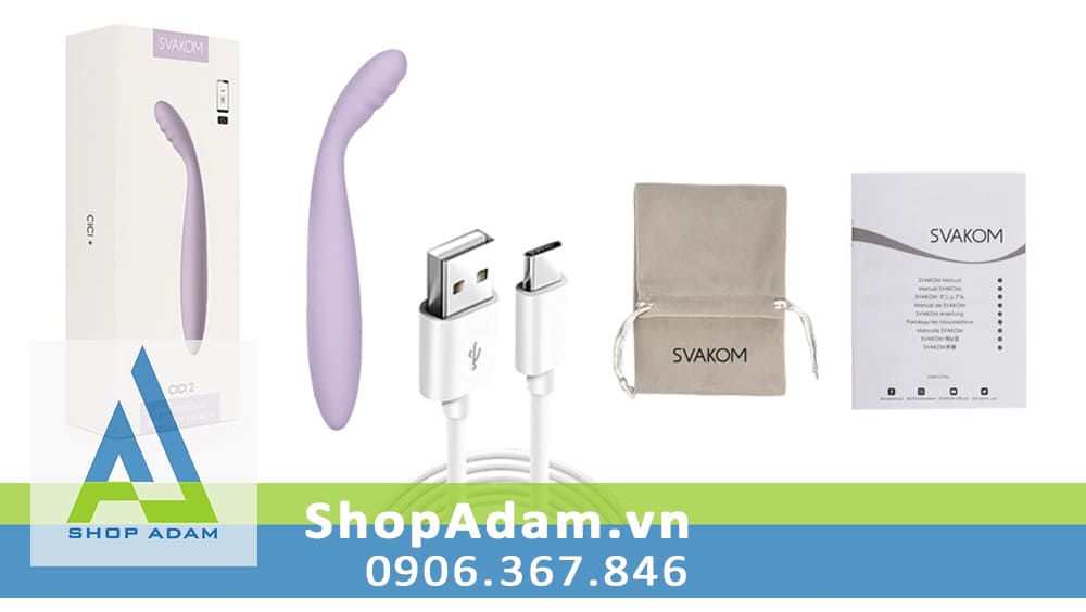 Máy rung mini Svakom Cici âm vật sưởi ấm, điều khiển qua app tiện lợi Máy rung mini Svakom Cici âm vật sưởi ấm, điều khiển qua app tiện lợi