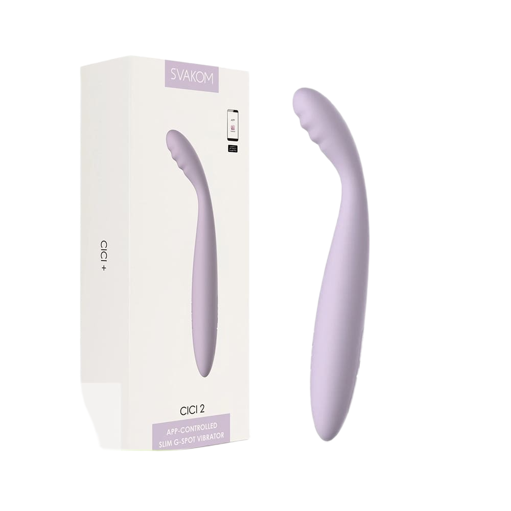 Máy rung âm vật mini có sưởi ấm Svakom Cici 2 App-Controlled