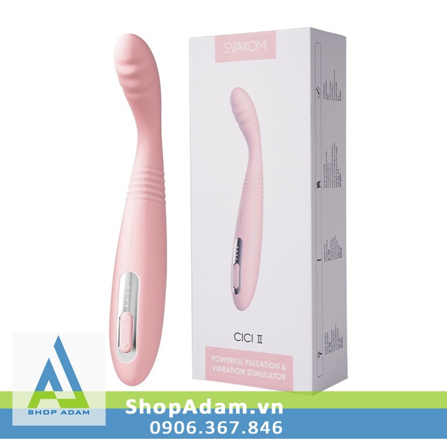 Máy rung 5 chế độ Svakom CiCi 2 kích thích thụt mạnh nữ