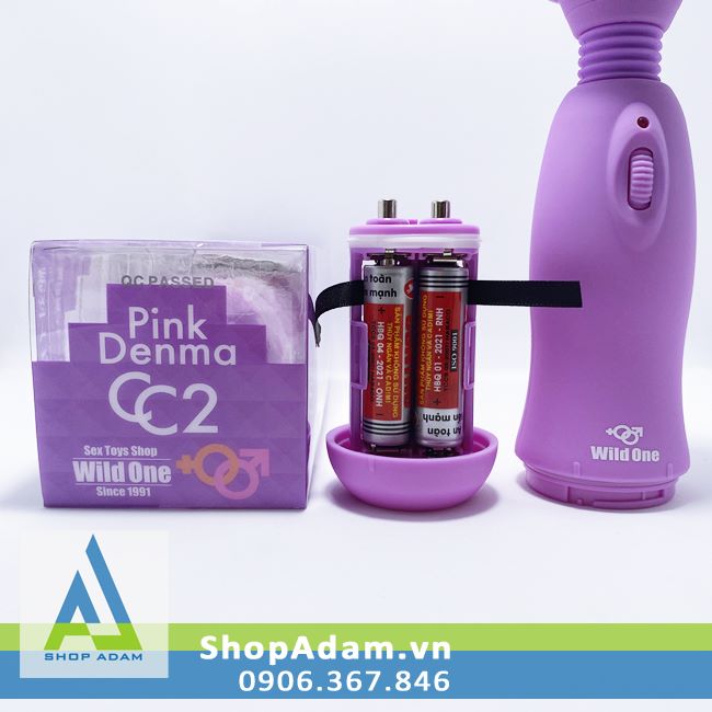 Chày Rung Pink Denma CC2 Nhật Bản Siêu Mạnh Massage Toàn Thân Chày Rung Pink Denma CC2 Nhật Bản Siêu Mạnh Massage Toàn Thân