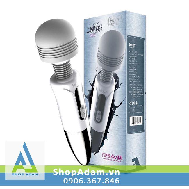 Leten Lightning chày rung sạc pin cao cấp, mạnh mẽ, bền bỉ