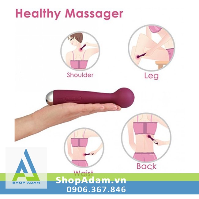 Chày rung Svakom Mini Emma sạc điện tiện lợi kích thích nữ