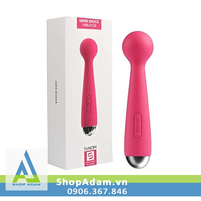 Svakom Mini Emma Chày Rung Sạc Điện Massage Nữ Giới 26 Chế Độ