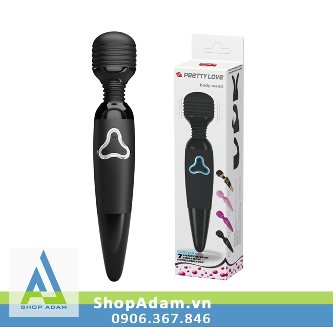 Pretty Love Body Wand chày rung không dây sạc điện siêu mạnh nhiều chế độ