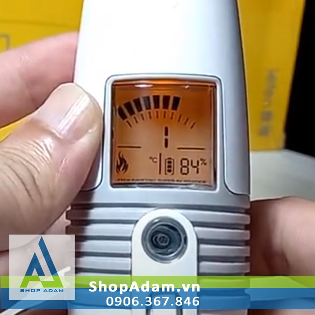 Shop bán Chày massage điểm G có sưởi ấm màn hình LCD Leten Lightning AV  hàng xách tay