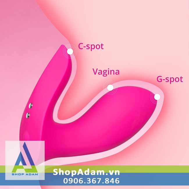 Lovense Flexer massage điểm G 2 đầu rung cực đã khuyến mãi