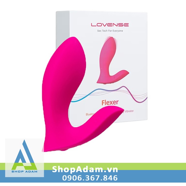 Lovense Flexer massage điểm G 2 đầu rung cực đã khuyến mãi