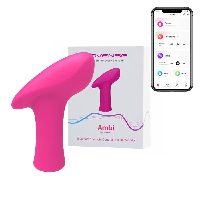 Lovense Ambi sex toy mini cao cấp điều khiển từ xa điện thoại