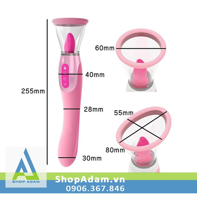 Lưỡi rung Woman Love Air Max hút liếm đa chức năng Lưỡi rung Woman Love Air Max hút liếm đa chức năng