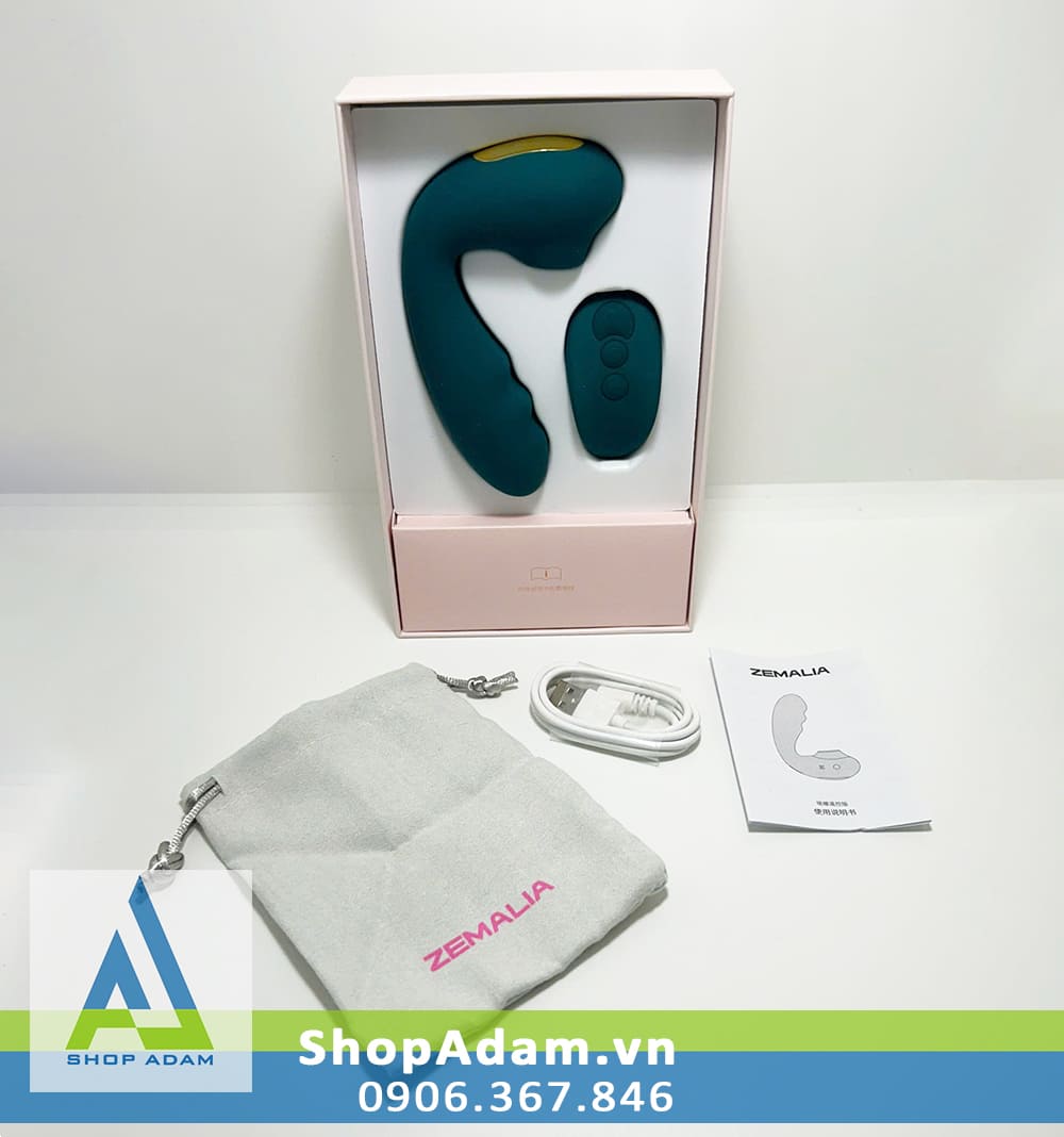 Máy rung bú mút Zemalia Tara điều khiển xa cực phê