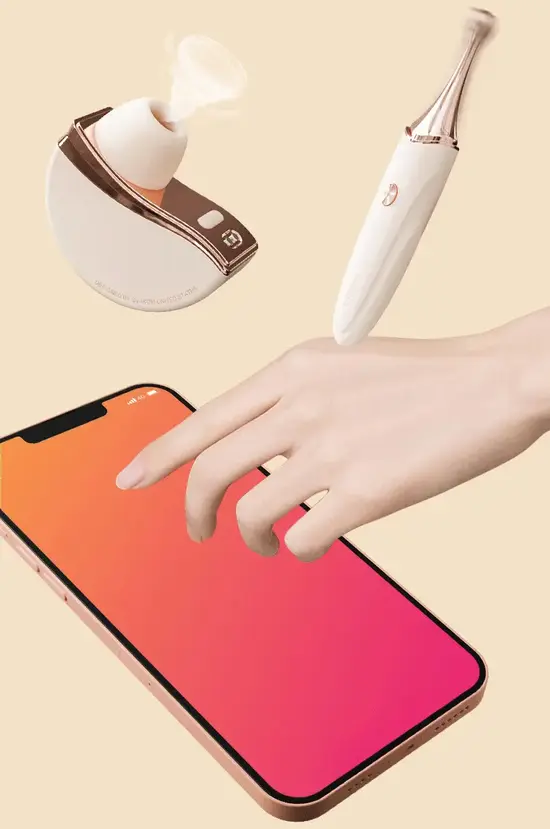 Svakom Meet Fleur bộ đồ chơi rung hút kết nối app silicon y tế Svakom Meet Fleur bộ đồ chơi rung hút kết nối app silicon y tế