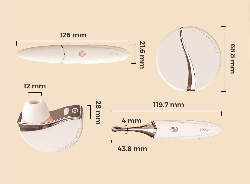 Svakom Meet Fleur bộ đồ chơi rung hút kết nối app silicon y tế Svakom Meet Fleur bộ đồ chơi rung hút kết nối app silicon y tế