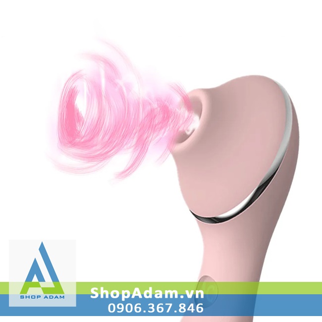 Máy massage vùng kín rung hút siêu mạnh Kistoy Polly Plus cao cấp