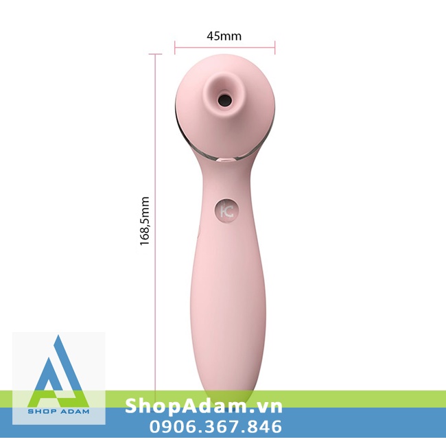 Máy massage vùng kín rung hút siêu mạnh Kistoy Polly Plus cao cấp