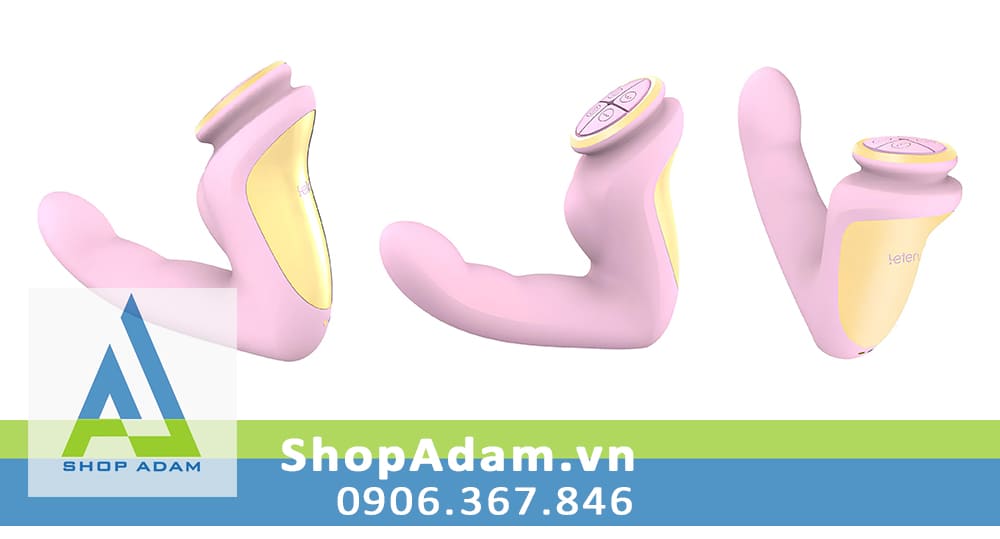 Máy massage điểm G hậu môn sưởi ấm Leten Finger Vibrator