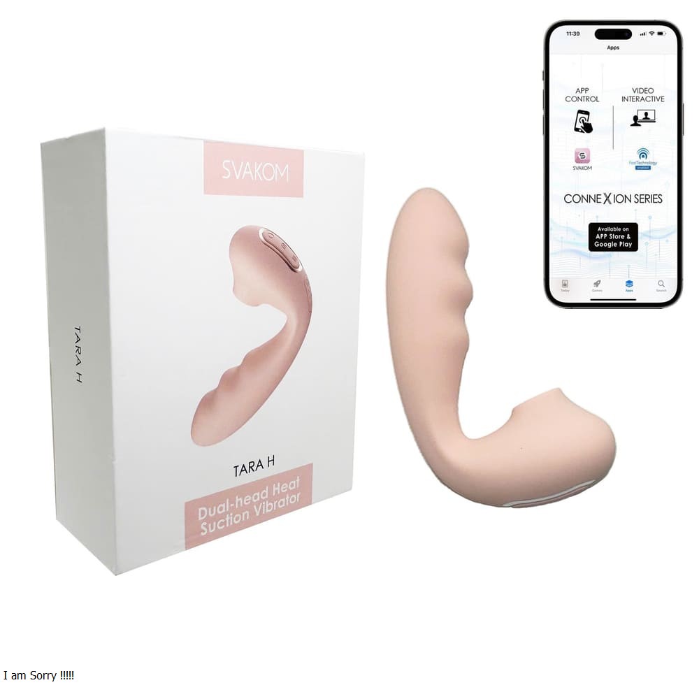 Svakom Tara H máy mát xa vùng kín rung hút sưởi ấm kết nối app Svakom Tara H máy mát xa vùng kín rung hút sưởi ấm kết nối app