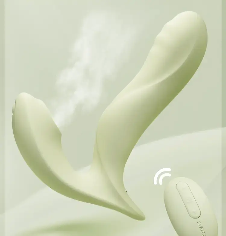 Máy mát xa điểm G Svakom Gabrielle Hút Thụt Sưởi Ấm Điều Khiển