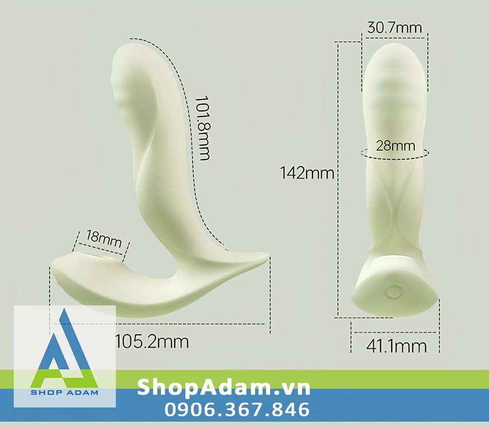 Máy mát xa điểm G Svakom Gabrielle Hút Thụt Sưởi Ấm Điều Khiển