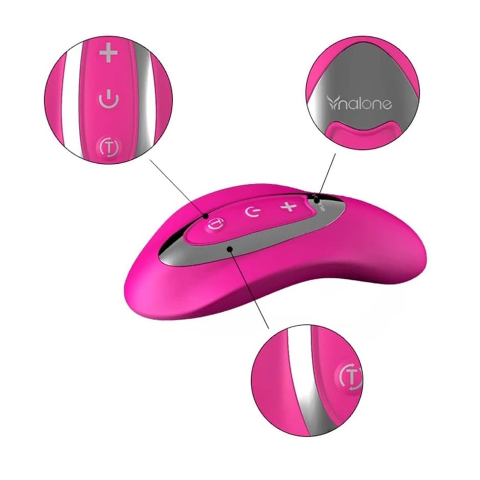 Máy massage âm đạo rung cảm ứng Nalone Curve tăng khoái cảm