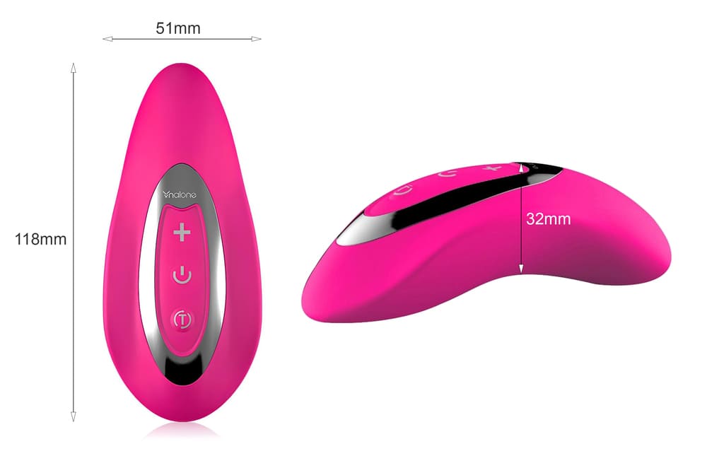 Máy massage âm đạo rung cảm ứng Nalone Curve tăng khoái cảm