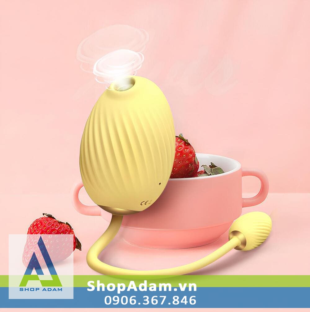 Máy bú âm vật rung hút Zemalia Gigi Plus high-end khoái cảm