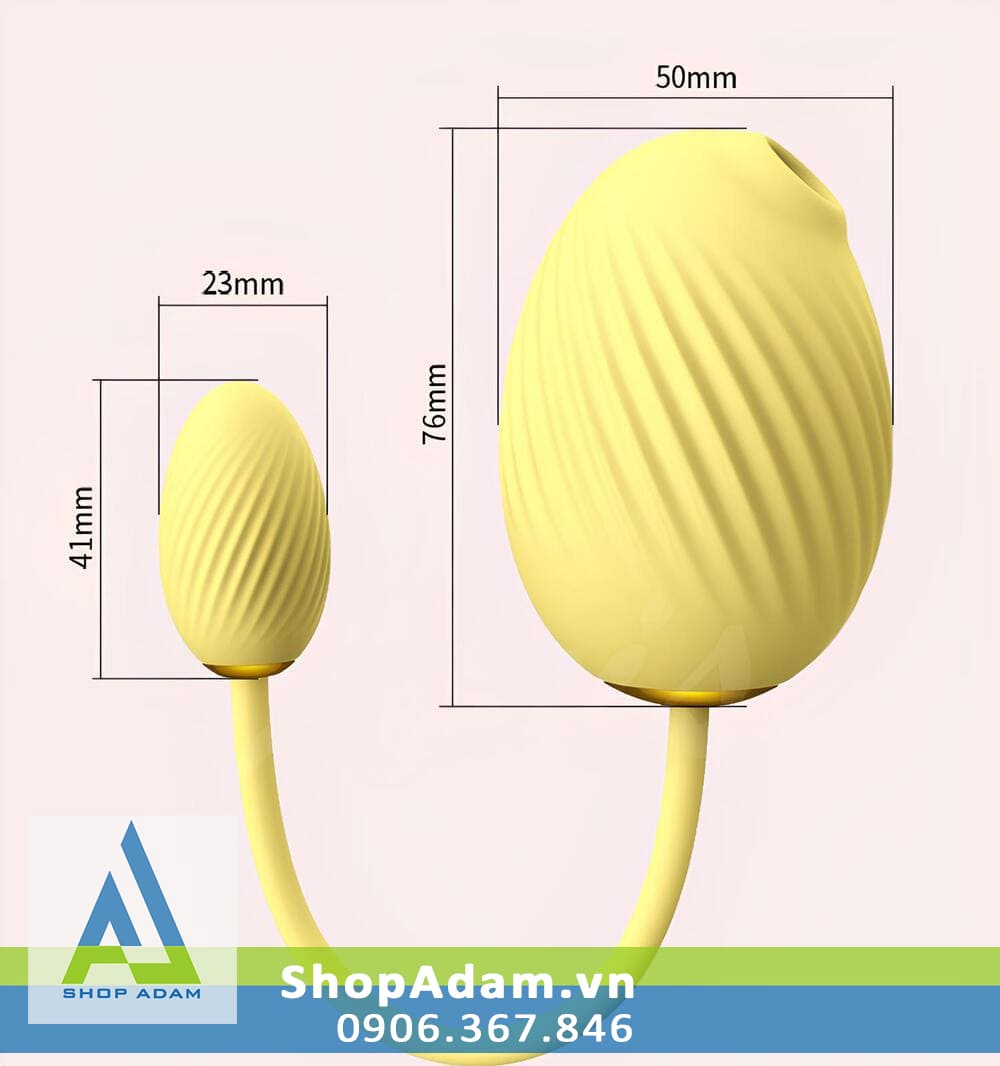 Máy bú âm vật rung hút Zemalia Gigi Plus high-end khoái cảm