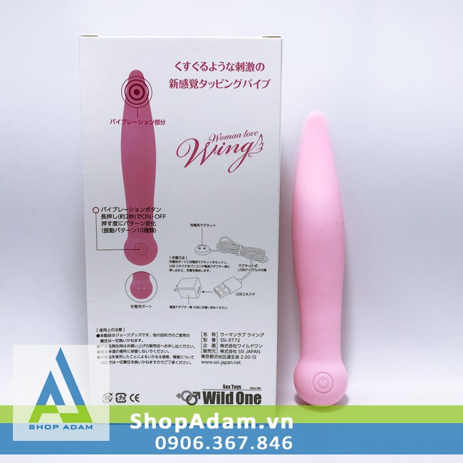 Lưỡi liếm âm đạo siêu rung Woman Love Wing Nhật Bản silicone mềm mại Lưỡi liếm âm đạo siêu rung Woman Love Wing Nhật Bản silicone mềm mại