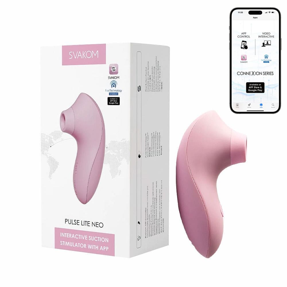 Máy Rung Svakom Pulse Lite Neo Điều Khiển App Kích Thích Núm