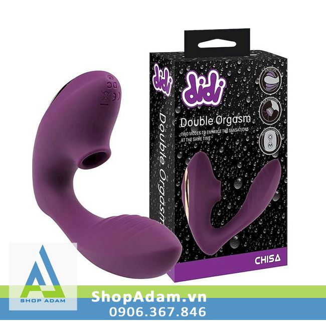 Máy rung Didi Double Orgasm bú mút âm vật kích thích mạnh