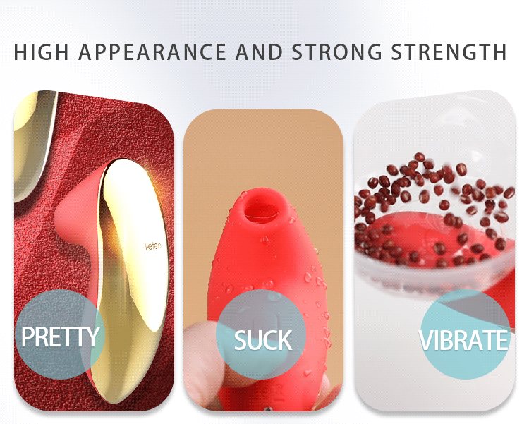 Máy rung hút núm Leten Fantasy kèm đầu liếm siêu kích thích