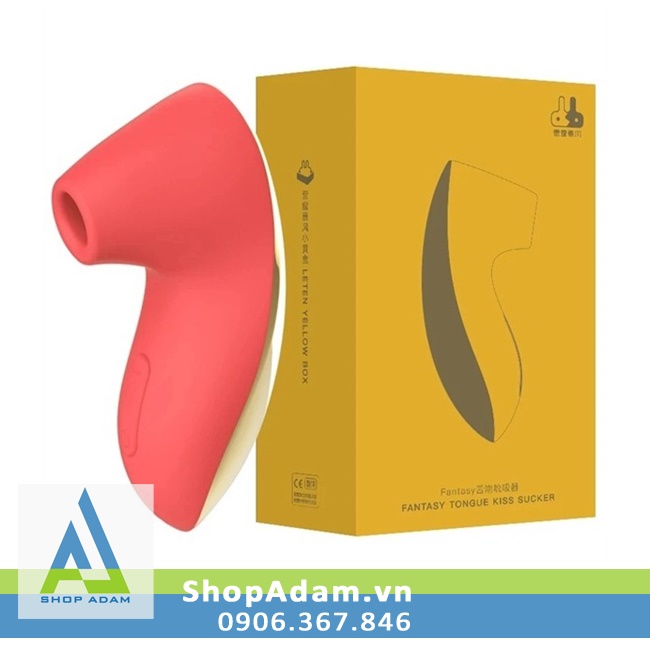 Máy Rung Hút Núm Vú Leten Fantasy Tongue 10 Chế Độ