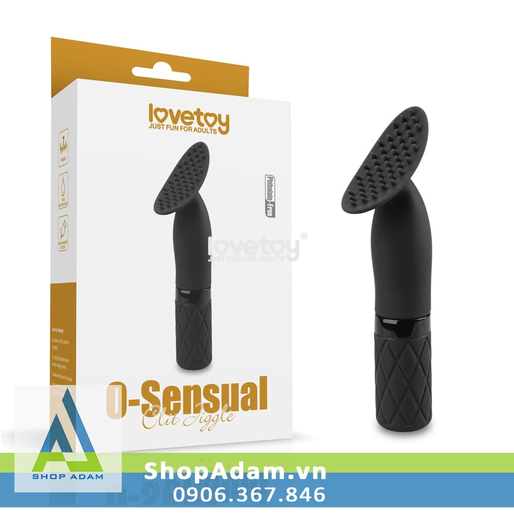 Lovetoy O-Sensual Clit Jiggle Máy Massage Mini Nhỏ Gọn Siêu Phê