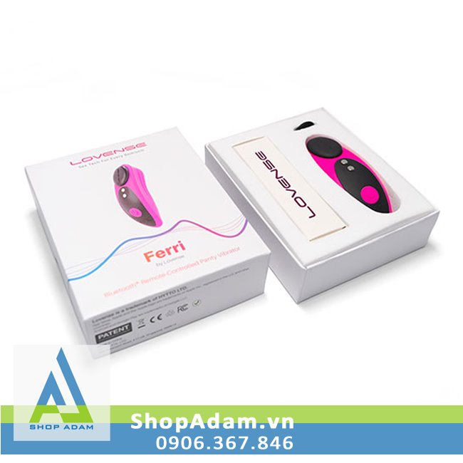 Lovense Ferri rung mini gắn quần lót điều khiển app tiện lợi nóng bỏng