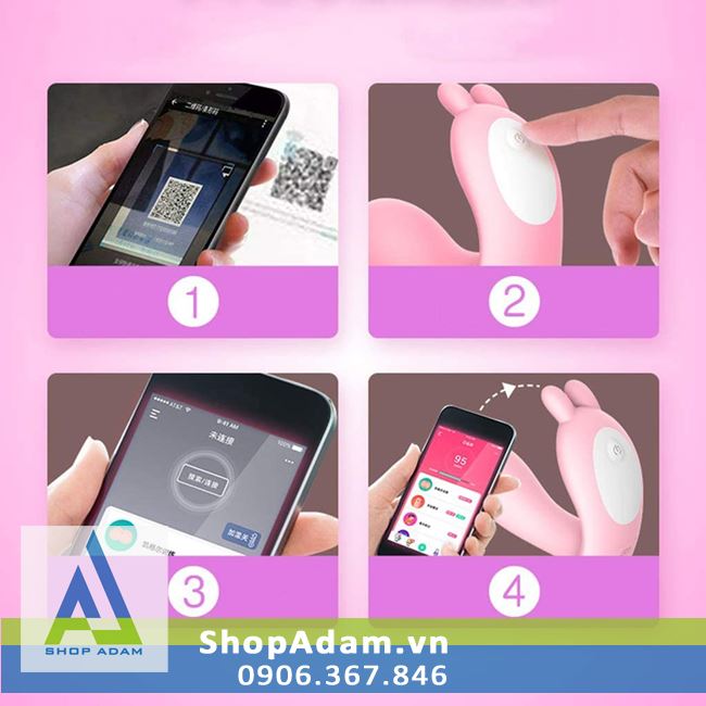 Máy rung quần lót sưởi ấm Leten điều khiển smartphone siêu phê