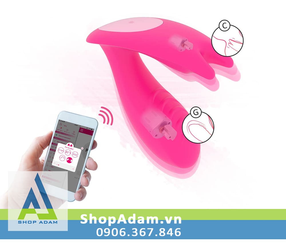 Máy rung public điều khiển bằng điện thoại Magic Motion Eidolon