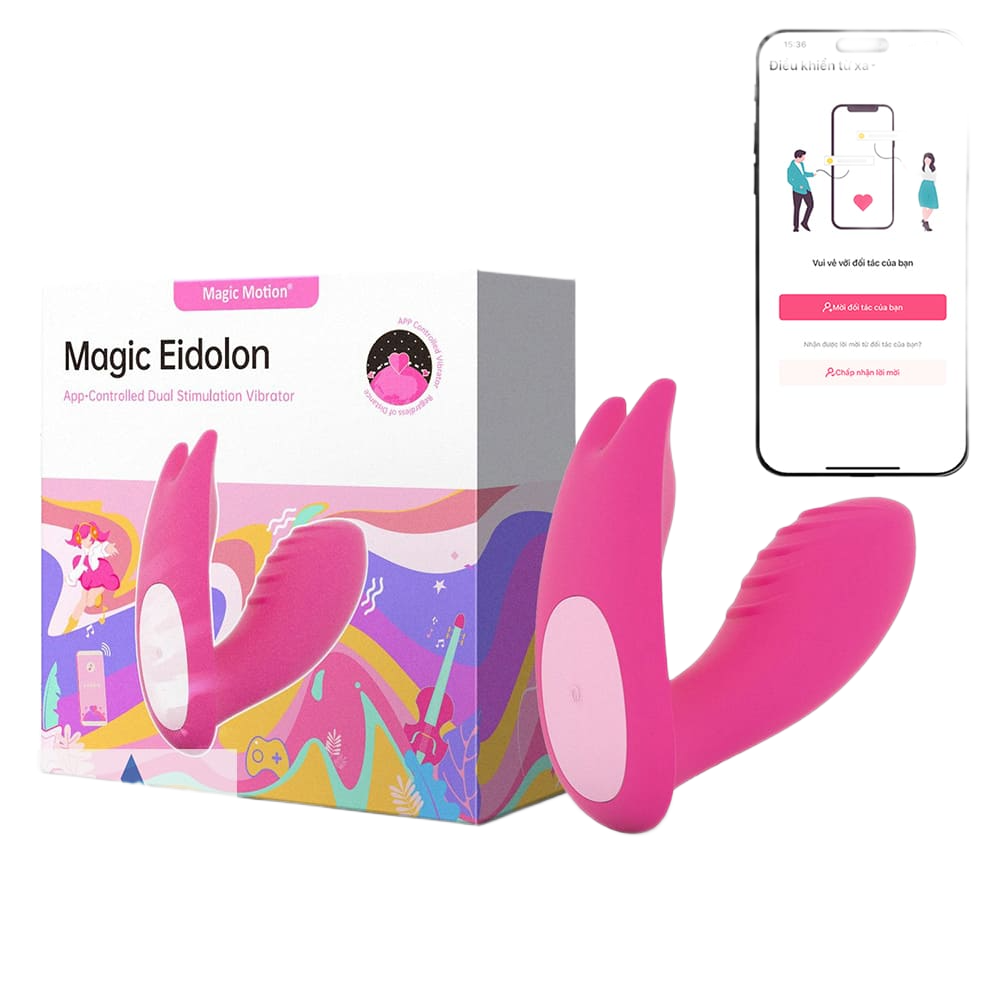 Máy Rung Public Magic Motion Eidolon Điều Khiển Điện Thoại 